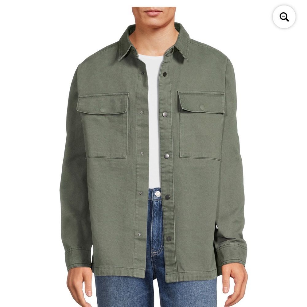 Men's Loose Fit Corduroy Utility Pants and Twill Shirt Jacket (complete outfit.) - Picture 6 of 11